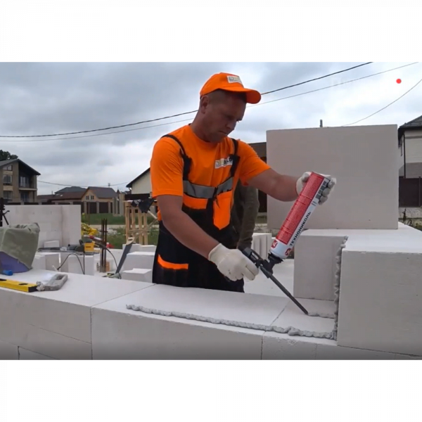 Клей-пена ТЕХНОНИКОЛЬ для газобетонных блоков и кладки